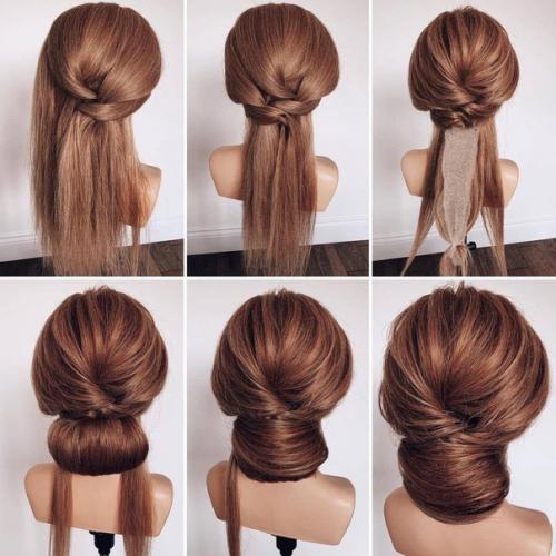 Лучшие пошаговые прически! 01