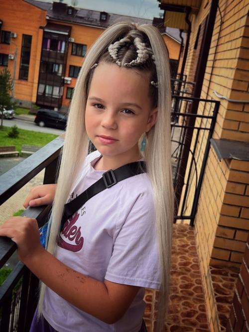 Брейды в распущенный хвост - самая популярное плетение. 02 Брейды в распущенный хвост - самая популярное плетение. 02