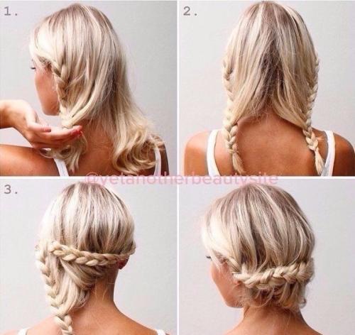 Уроки причесок на каждый день. 01