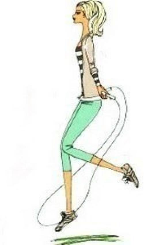 Тренировка со скакалкой. 05