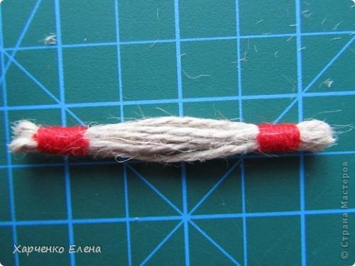 Кукла подорожница.  Мы делаем куколку - мотанку Подорожницу из льняного джута или из ниток подходящего цвета. 08 Кукла подорожница.  Мы делаем куколку - мотанку Подорожницу из льняного джута или из ниток подходящего цвета. 08