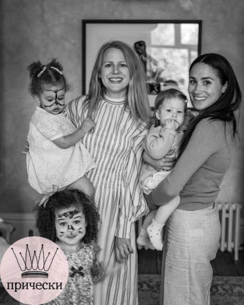 Меган маркл и принц Гарри впервые поделились фото годовалой дочурки в соцсетях. 02