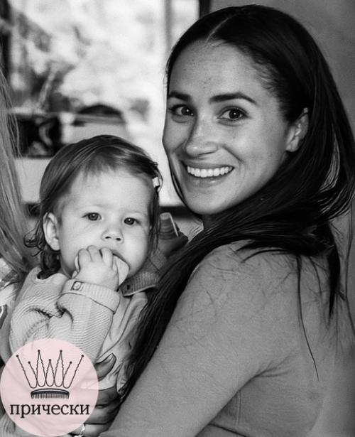 Меган маркл и принц Гарри впервые поделились фото годовалой дочурки в соцсетях. 01