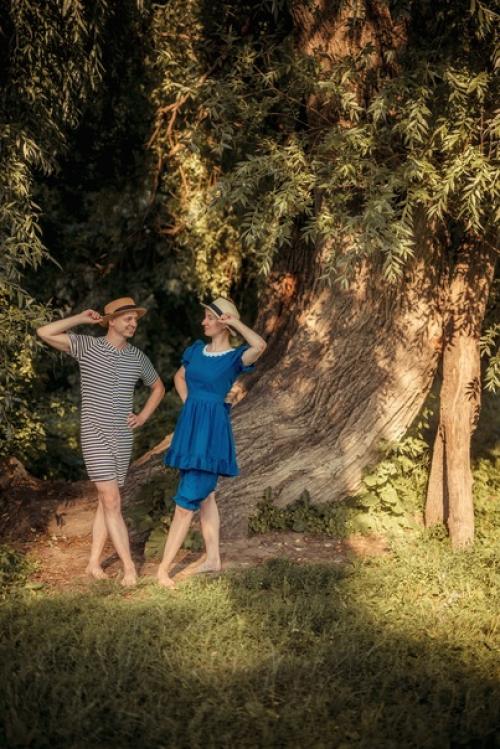 Ретро - купальники, игры на свежем воздухе и летний пляж - что ещё нужно для полного счастья? 01