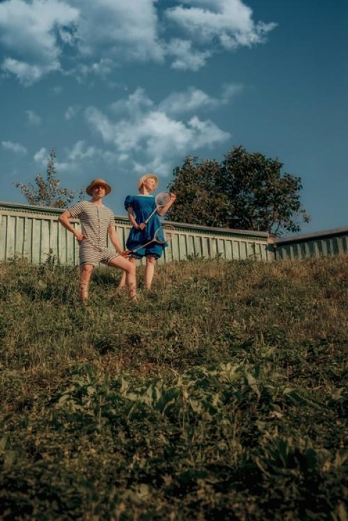 Ретро - купальники, игры на свежем воздухе и летний пляж - что ещё нужно для полного счастья? 03