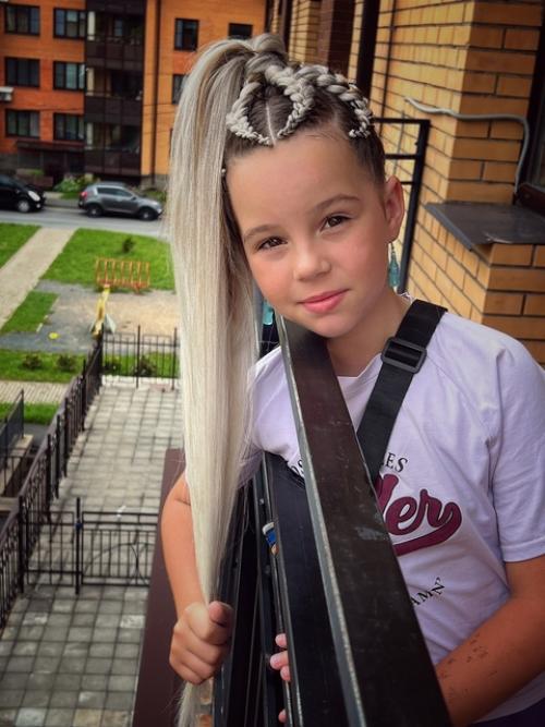 Брейды в распущенный хвост - самая популярное плетение. 01 Брейды в распущенный хвост - самая популярное плетение. 01