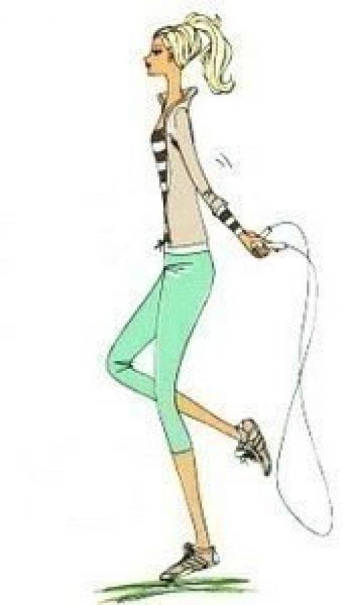 Тренировка со скакалкой. 06