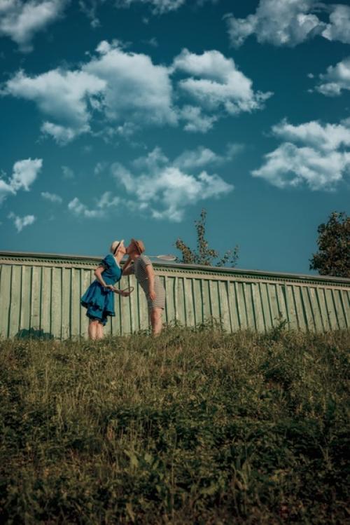 Ретро - купальники, игры на свежем воздухе и летний пляж - что ещё нужно для полного счастья? 05