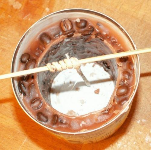 Двухслойная кофейная свеча. 07 Двухслойная кофейная свеча. 07