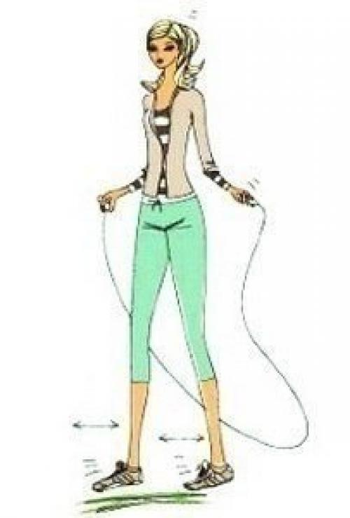 Тренировка со скакалкой. 02