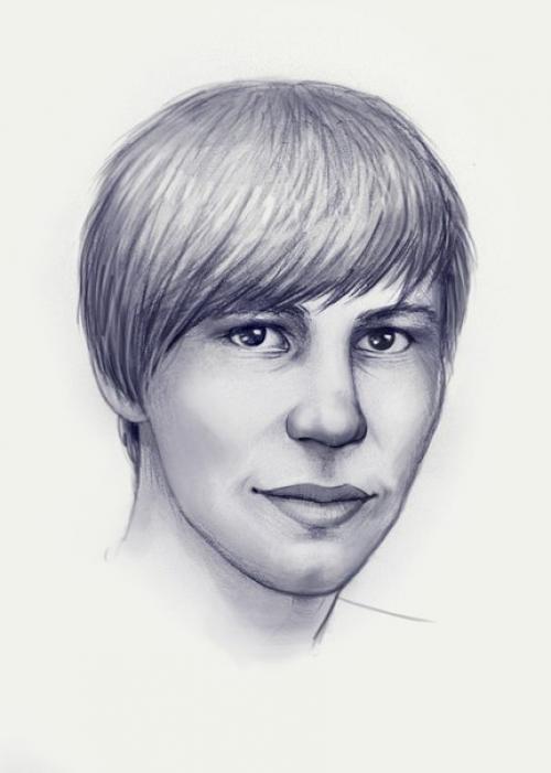 Добрый день, это наверно первый законченный портрет (традишка), хоть и летающая голова). 02 Добрый день, это наверно первый законченный портрет (традишка), хоть и летающая голова). 02