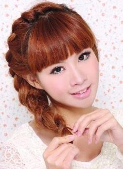 Как заплести себе косу на бок. 05 Как заплести себе косу на бок. 05