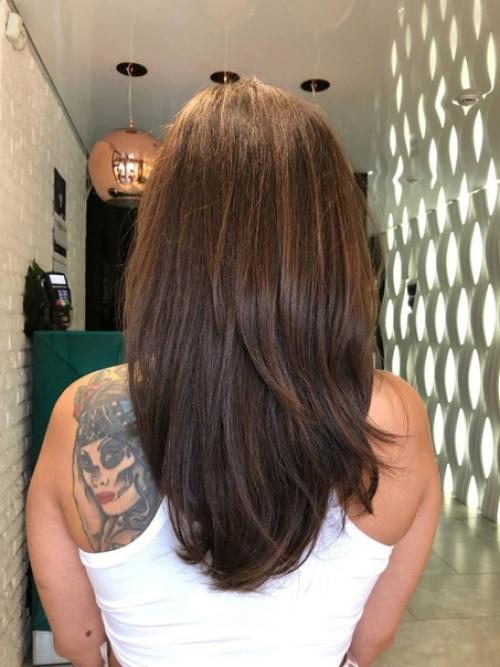 В 00-х самой популярной стрижкой была Лесенка. 01