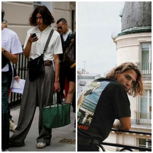 Листая стристайл - фото с различных показов, заметила, что в Европе мужчины часто выбирают удлиненные прически. 02