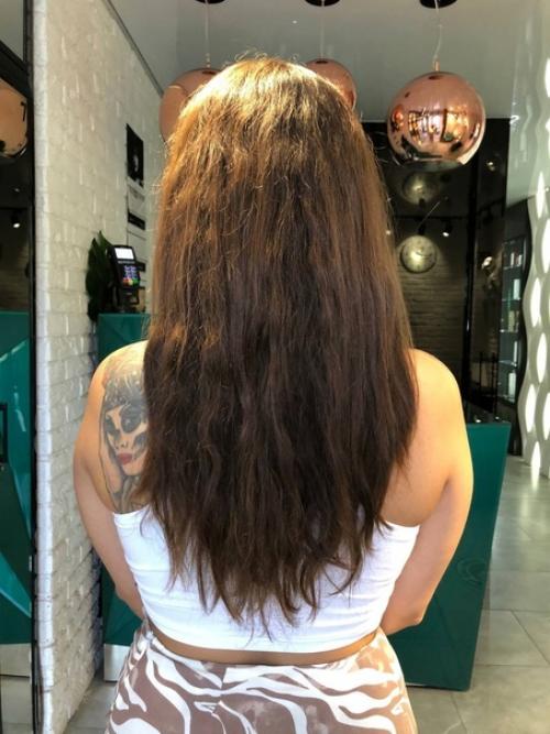 В 00-х самой популярной стрижкой была Лесенка. 02