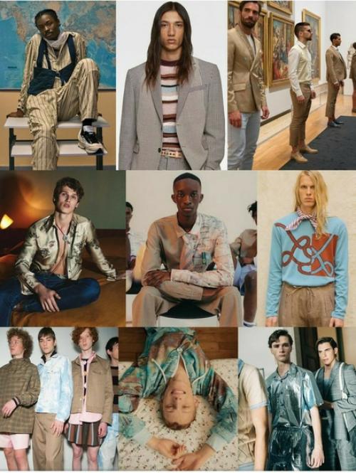 Листая стристайл - фото с различных показов, заметила, что в Европе мужчины часто выбирают удлиненные прически. 07