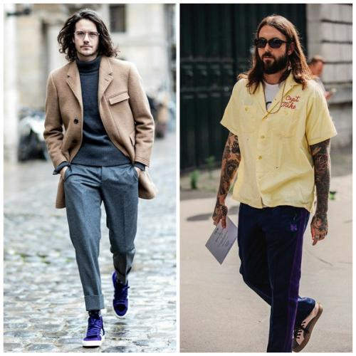 Листая стристайл - фото с различных показов, заметила, что в Европе мужчины часто выбирают удлиненные прически. 03