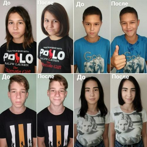 День красоты.  Для детей в СРЦ был организован день красивых и стильных. 05