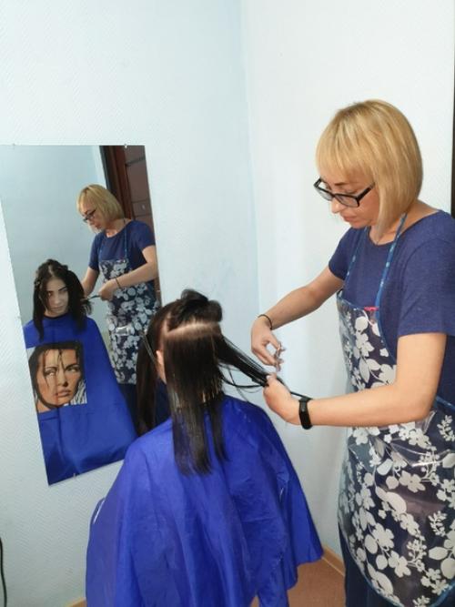 День красоты.  Для детей в СРЦ был организован день красивых и стильных. 01