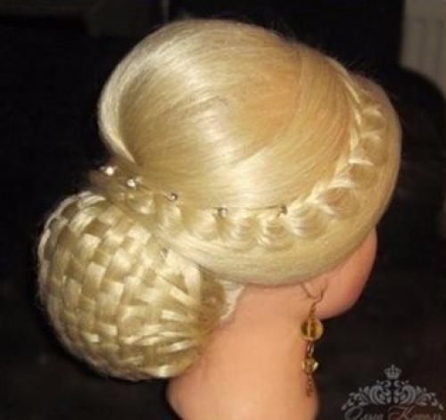 Причёска для выпускницы. 06