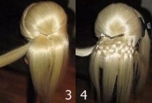 Причёска для выпускницы. 03