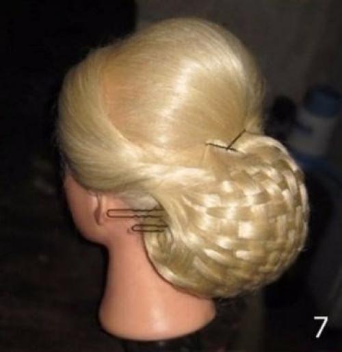 Причёска для выпускницы. 05