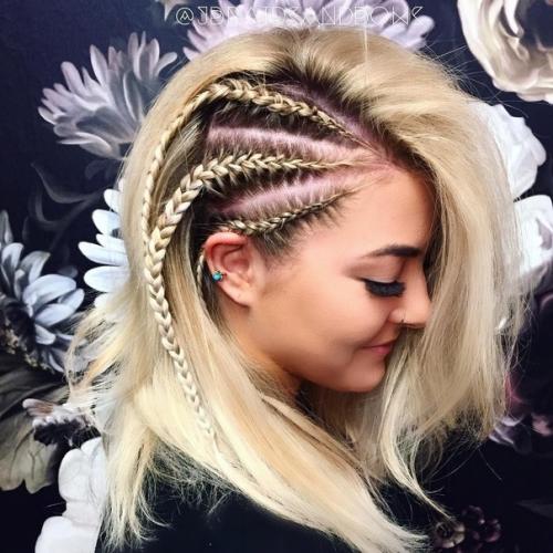 Скоро зима!  Но ещё есть время походить без шапки и выделится из толпы оригинальной прической! 03