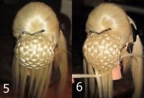 Причёска для выпускницы. 04