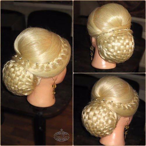 Причёска для выпускницы. 01