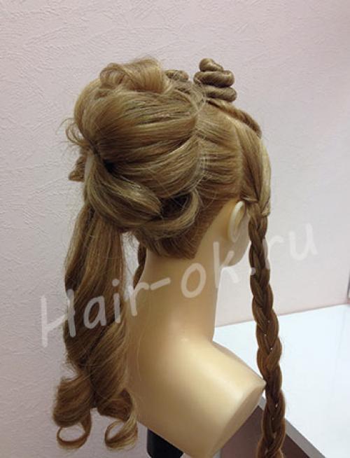 Вечерняя прическа своими руками. 04