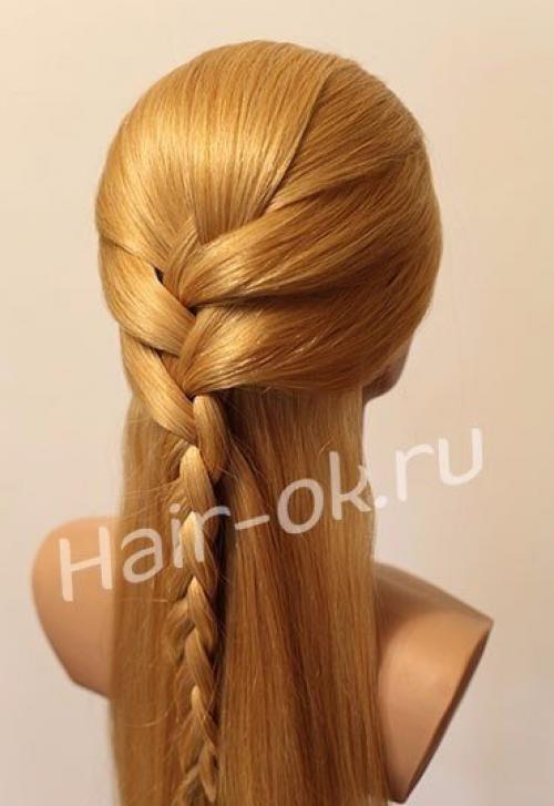 Урок обалденного плетения шикарной косы? 02