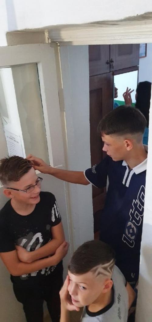 Команда вновь посетила социально - реабилитационный центр для несовершеннолетних Надежда. 05