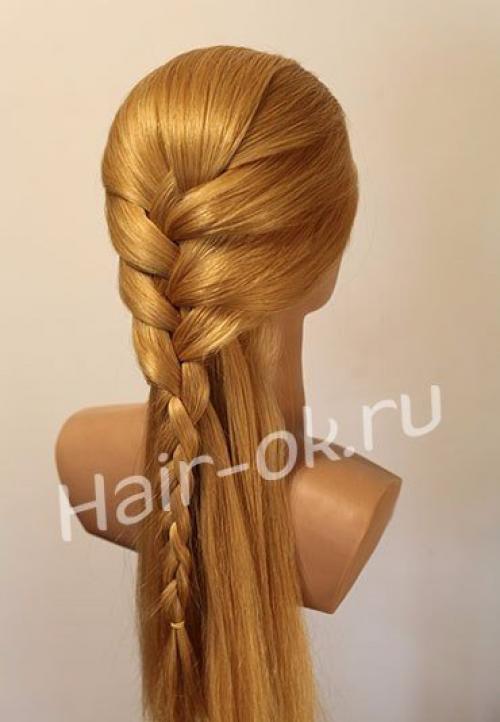 Урок обалденного плетения шикарной косы? 04