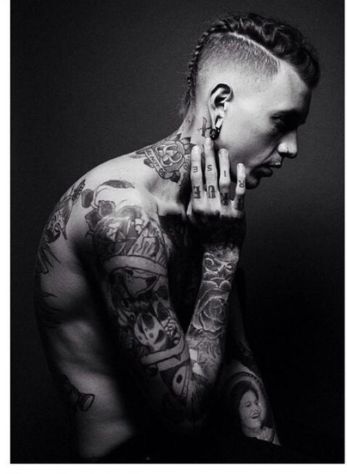 Бородатые, татуированные, брутальные парни! 01