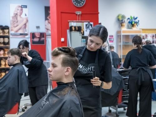 Демонстрационный экзамен студентов специальности Технология Парикмахерского Искусства. 02