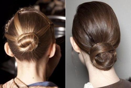 Прическа пучок - нестареющая классика. 02