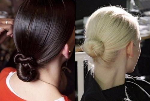 Прическа пучок - нестареющая классика. 03