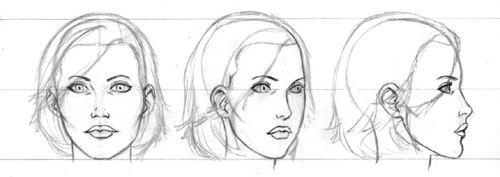 Рисование женских лиц. 06 Рисование женских лиц. 06