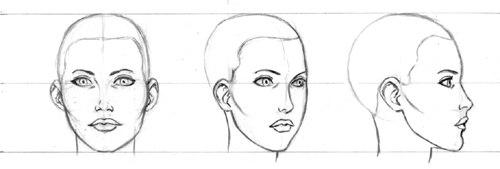 Рисование женских лиц. 05 Рисование женских лиц. 05