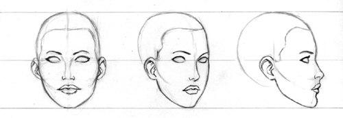 Рисование женских лиц. 04 Рисование женских лиц. 04