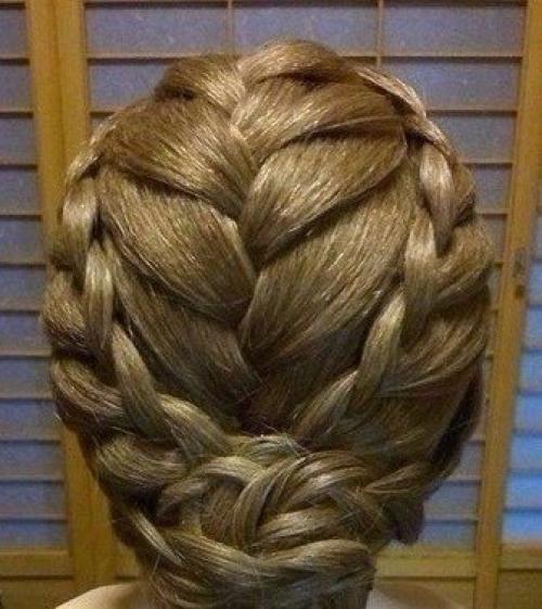 Прекрасная прическа?  Сохраняйте себе фото - урок? 06