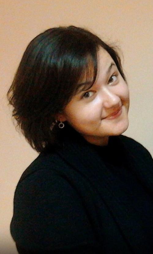 Эволюция причёски.  Модель - дочь. 02