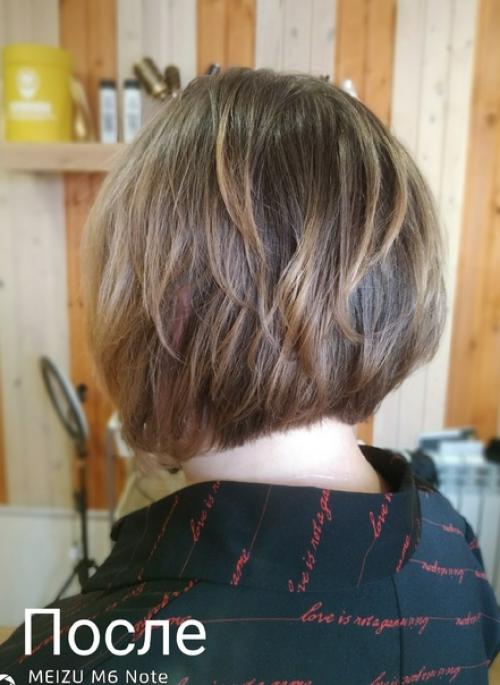 Стрижки - покраска волос в Вохме. 01
