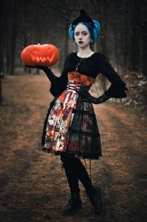 Ура!  Я осуществила свою мечту и теперь у меня есть образ с тыквой. 01