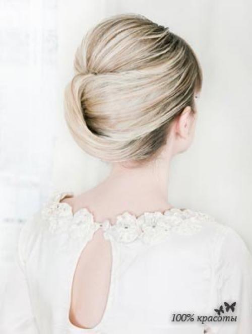 Урок создания супер простой прически с красивым пучком из волос. 01 Урок создания супер простой прически с красивым пучком из волос. 01