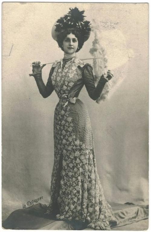 Платья начала ХХ века из ирландского кружева. 01