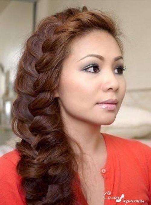 Как заплести себе косу на бок? 06 Как заплести себе косу на бок? 06