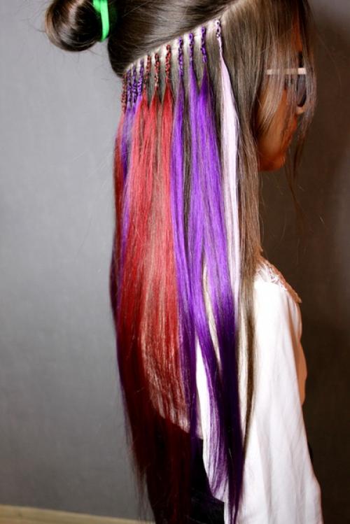 Афронаращивание цветного ряда для Даши. 03