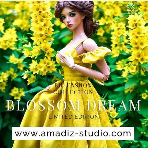 Невероятной красоты парики для кукол БЖД от: Amadizstudio. 01