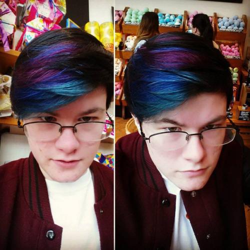 Новый модный тренд Galaxy Hair. 2015 -. 04